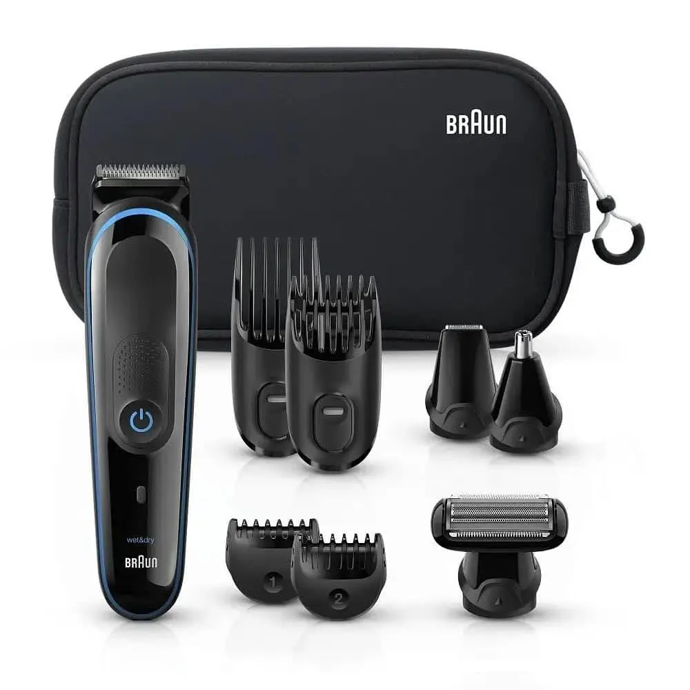 Машинка для стрижки + тример Braun MGK3980TS - фото 4