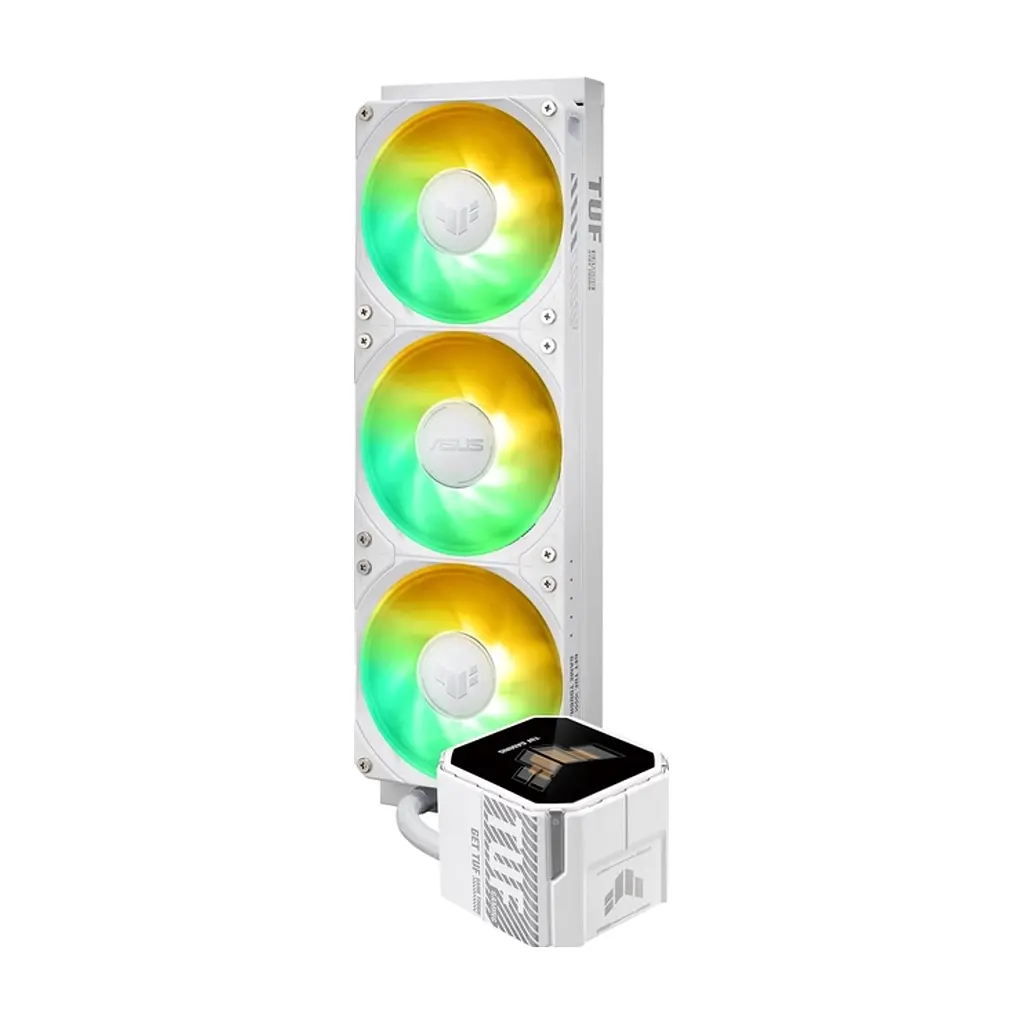 Система рідинного охолодження ASUS TUF-GAMING-LC-III-360-ARGB LCD WHT (90RC01A2-B0EAY0) - фото 3