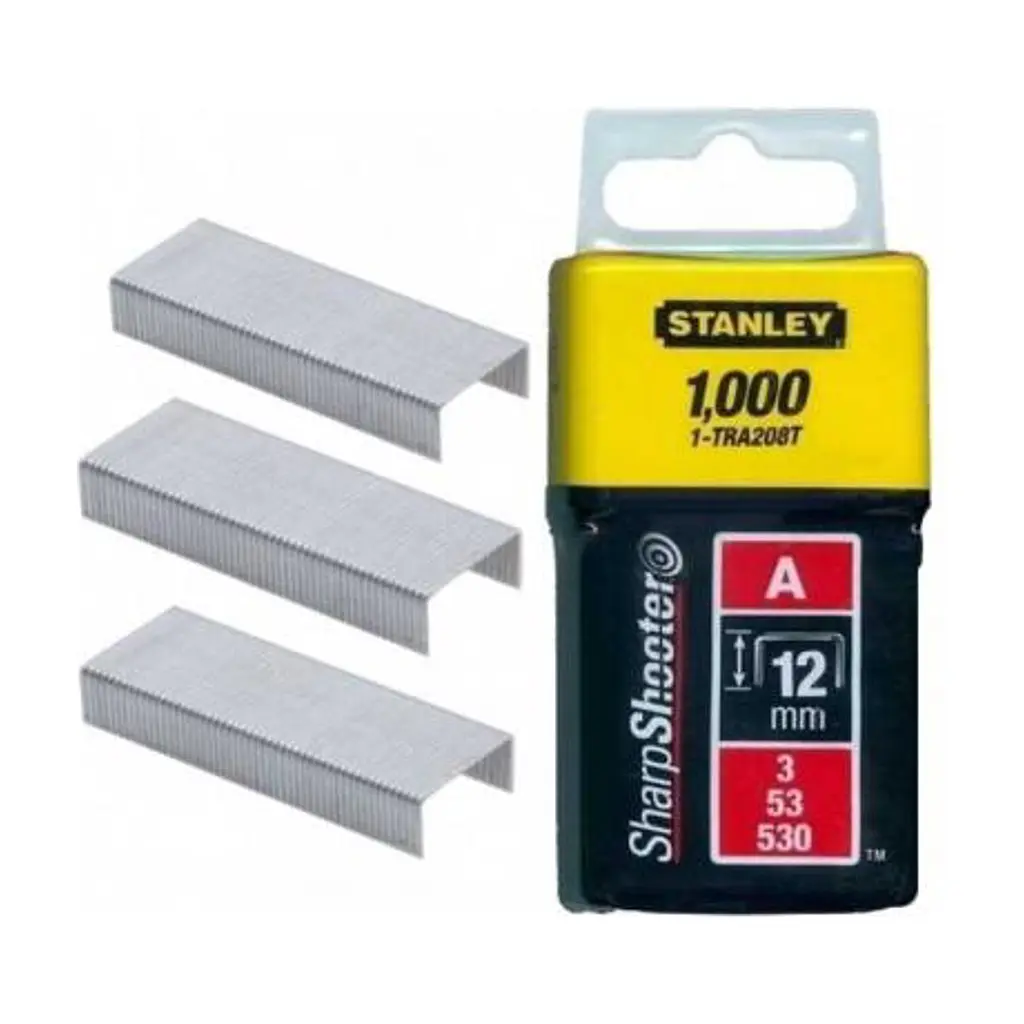 Скоби Stanley Light Duty тип а, 12мм, 1000шт (1-TRA208T) - фото 2