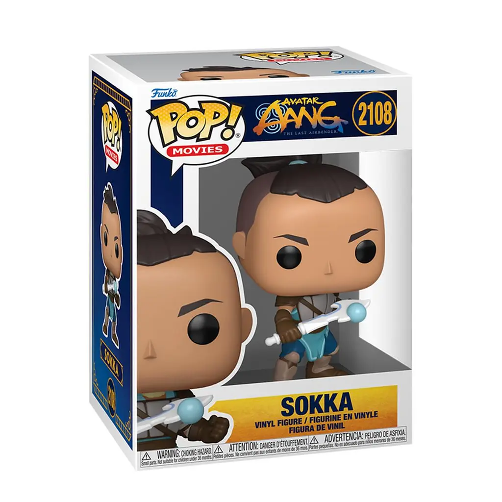 Ігрова фігурка Funko Pop! Аватар: Останній захисник Сокка (90255) - фото 2