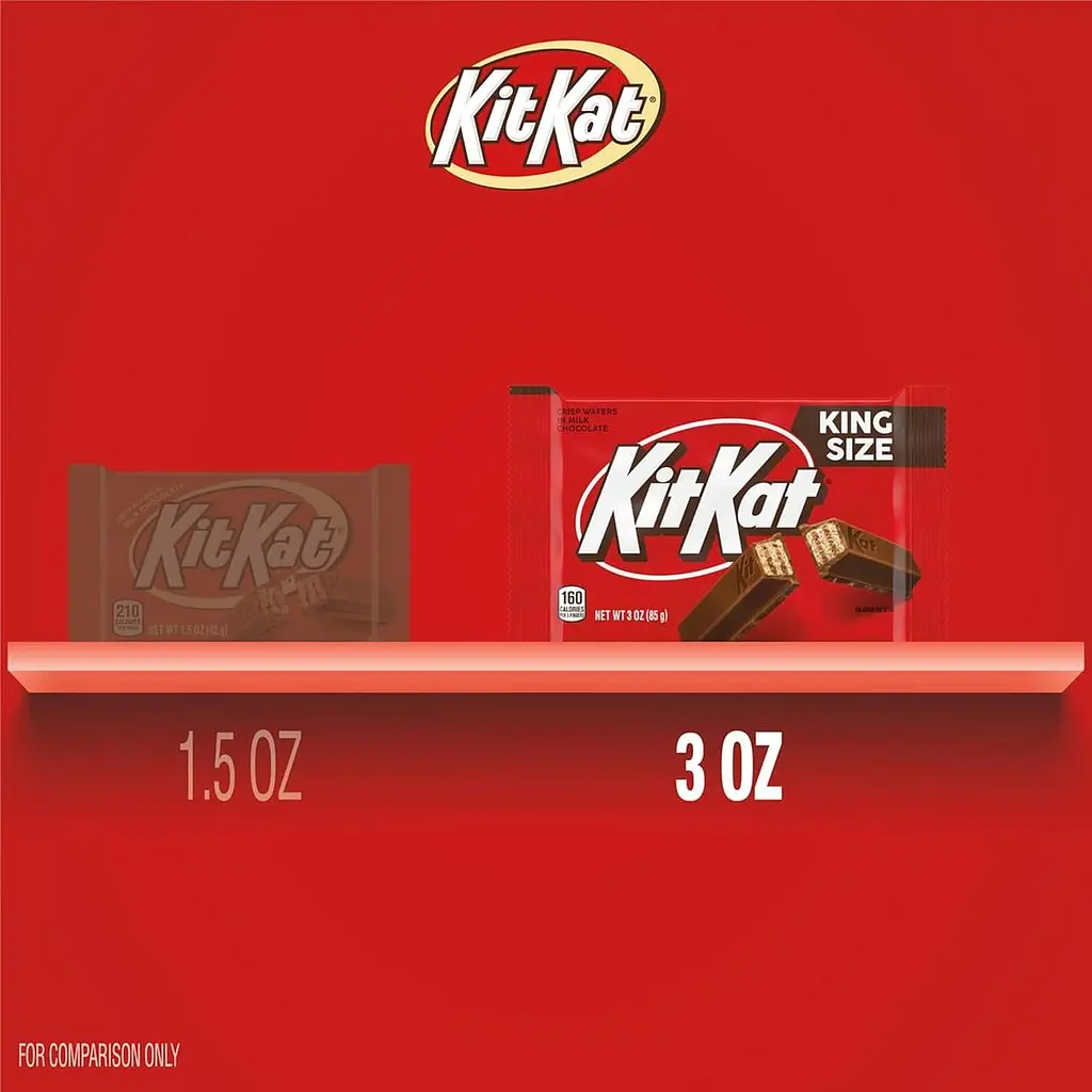 Шоколадний батончик Kit Kat Milk Chocolate Wafer King Size 85 г - фото 7
