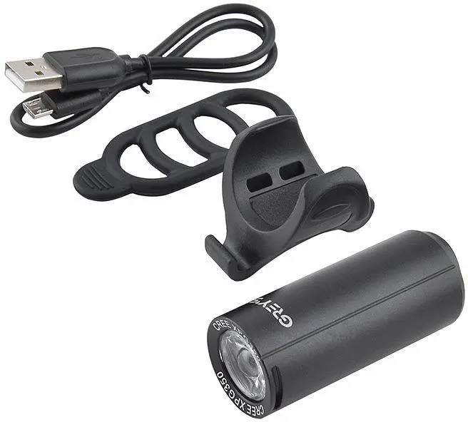 Велосипедна фара Grey's LED 1xCree 6 режимів 200 lm 700mAh (GR10160) - фото 2