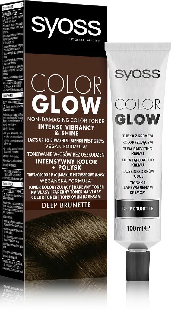 Тонувальний бальзам для волосся Syoss Color Glow, Насичений каштановий, 100 мл (2806381) - фото 2