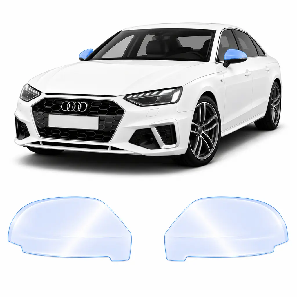 Антигравійна захисна бронеплівка за лекалами для Audi A4 B9 facelift 2020-2025 - дзеркала