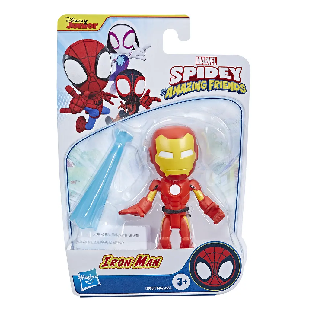Іграшка-фігурка Hasbro Marvel Spidey and His Amazing Friends Iron Man (F1462_F3998) - фото 3