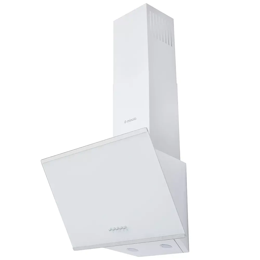 Витяжка декоративна похила Minola HDN 5202 WH/INOX 700 LED - фото 3