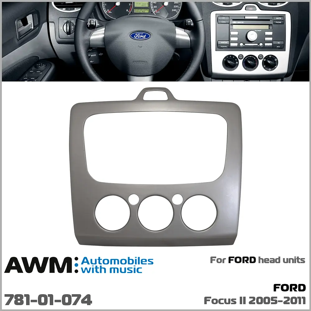 Переходная рамка Ford Focus II AWM 781-01-074 - фото 4
