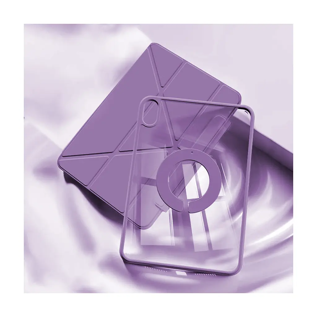 Чохол до планшета BeCover Ultra Slim Origami Flex Apple iPad Mini 6 2021 Purple (712968) - фото 4