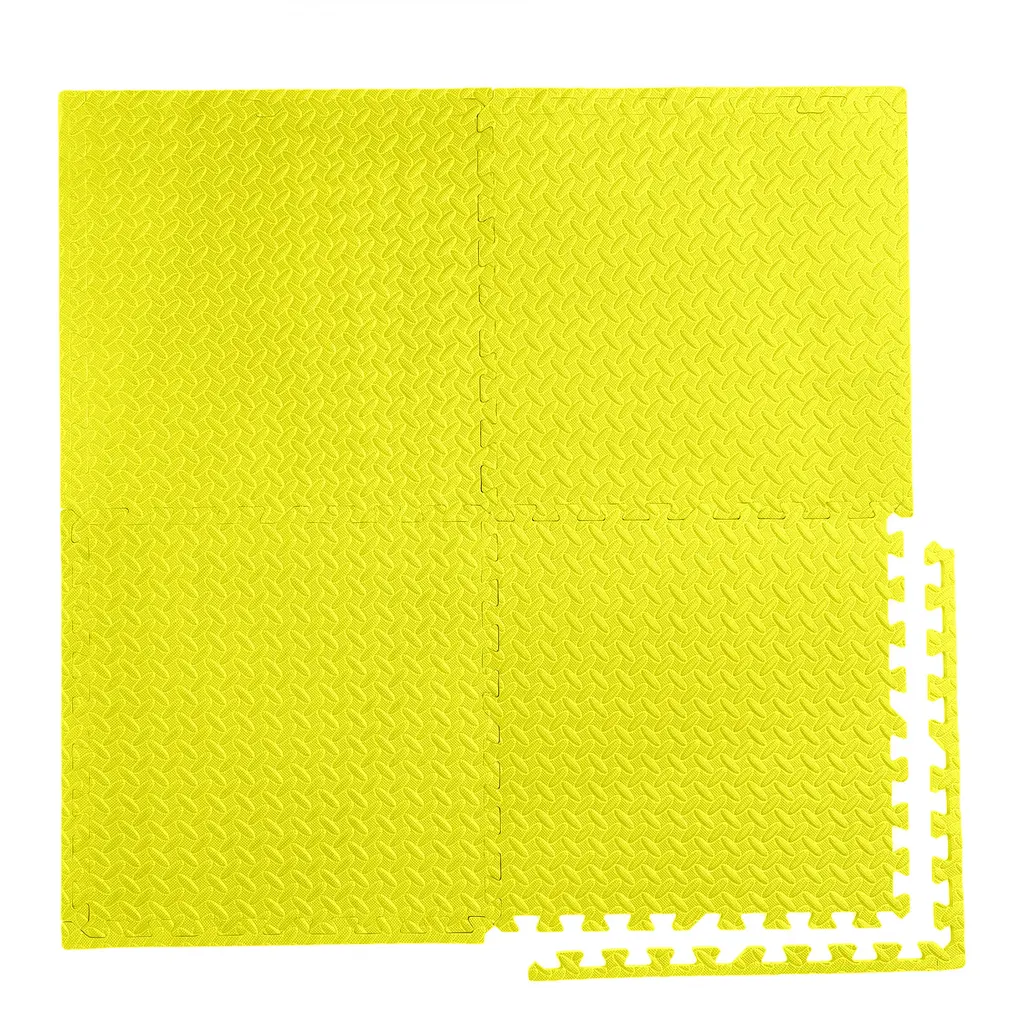 Мат-пазл (ластівчин хвіст) Cornix Mat Puzzle EVA 120 x 120 x 1 cм XR-0236 Yellow - фото 3