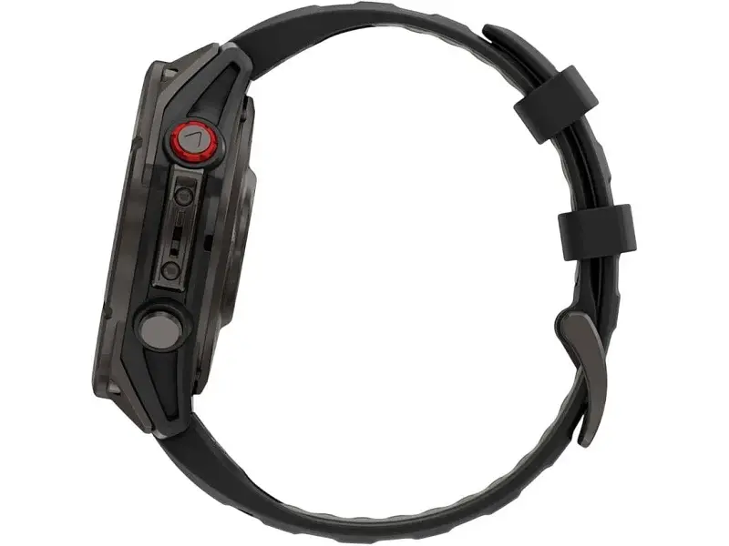 Смарт-годинник Garmin Fenix 8 Pro 47 mm AMOLED Carbon Gray DLC Titanium with Black/Pebble Gray (010-03198-00/01) - фото 5
