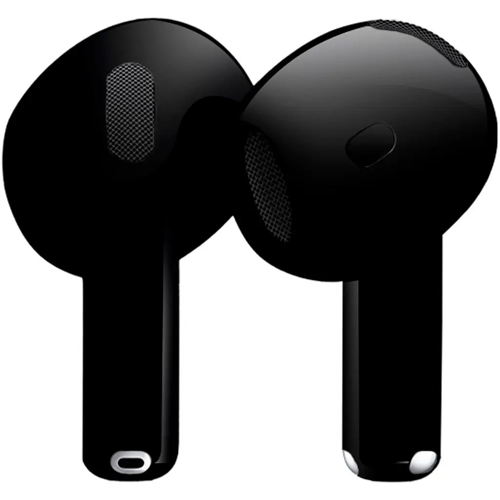 Навушники Apple AirPods 4 Black Gloss (MXP63) [118487] - фото 2