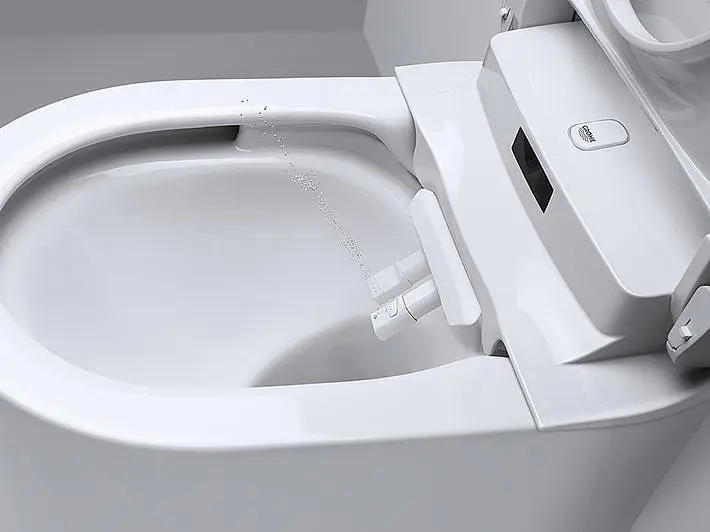 Унитаз-биде подвесной с ионизацией воздуха Grohe Sensia Arena 39354SH1, Белый - фото 7