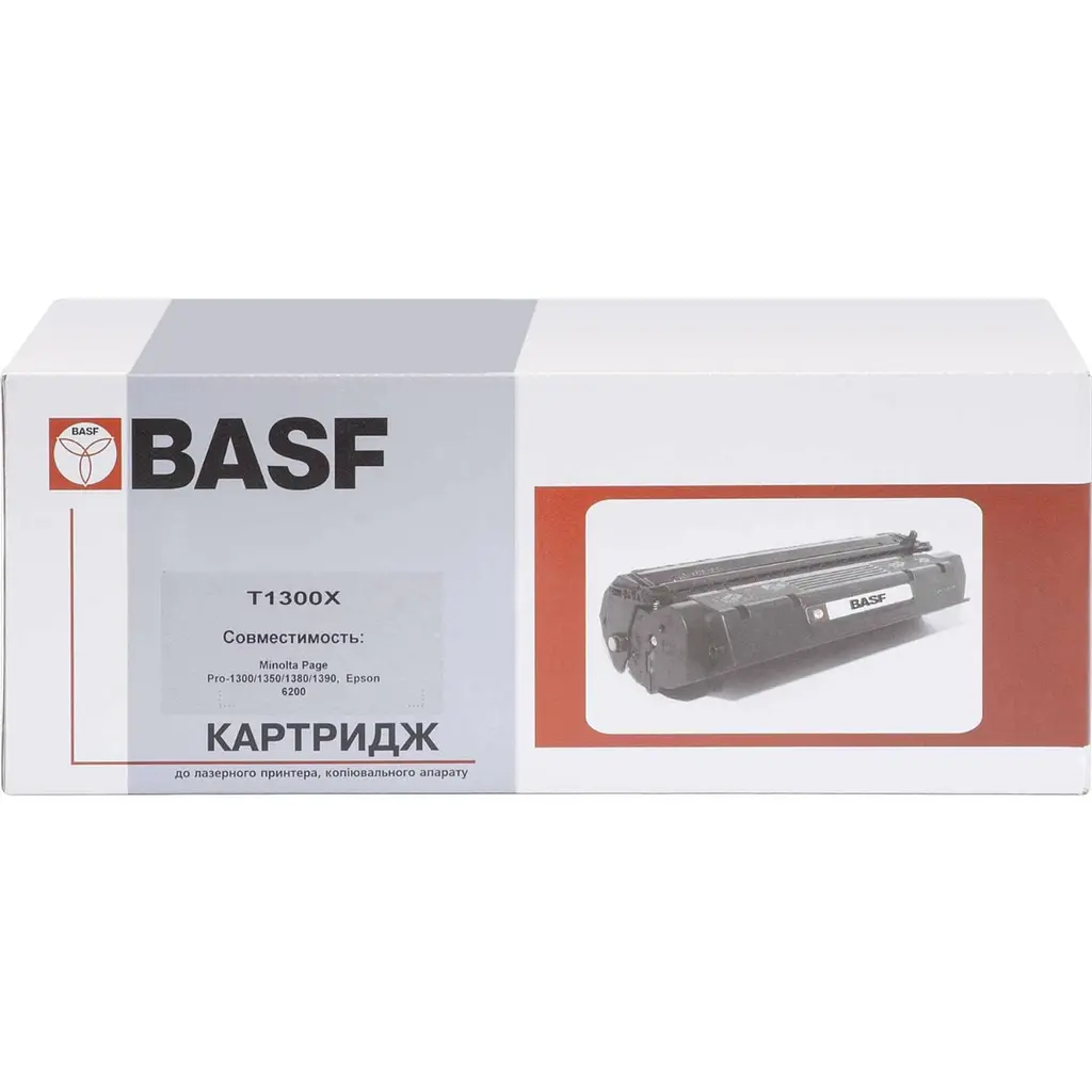 Картридж тон. BASF для Konica Minolta PagePro 1300W/1350W/1380 аналог 1710566-002 Black ( 6000 ст.) (BASF-KT-T1300X-1710566) - фото 2