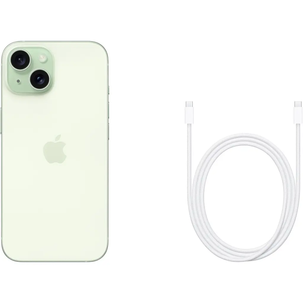 Смартфон Apple iPhone 15 128GB eSIM Green [MTM23] [102468] - фото 6