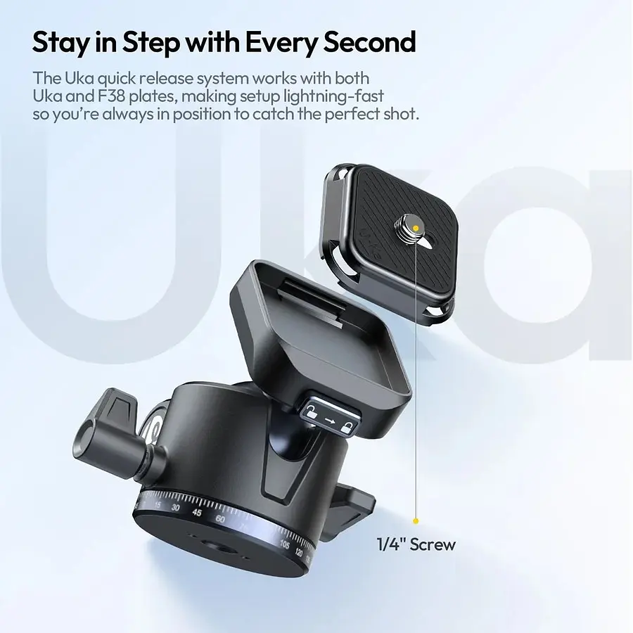 Штатив Ulanzi OMBRA II YING Tripod Black (T156) - фото 7
