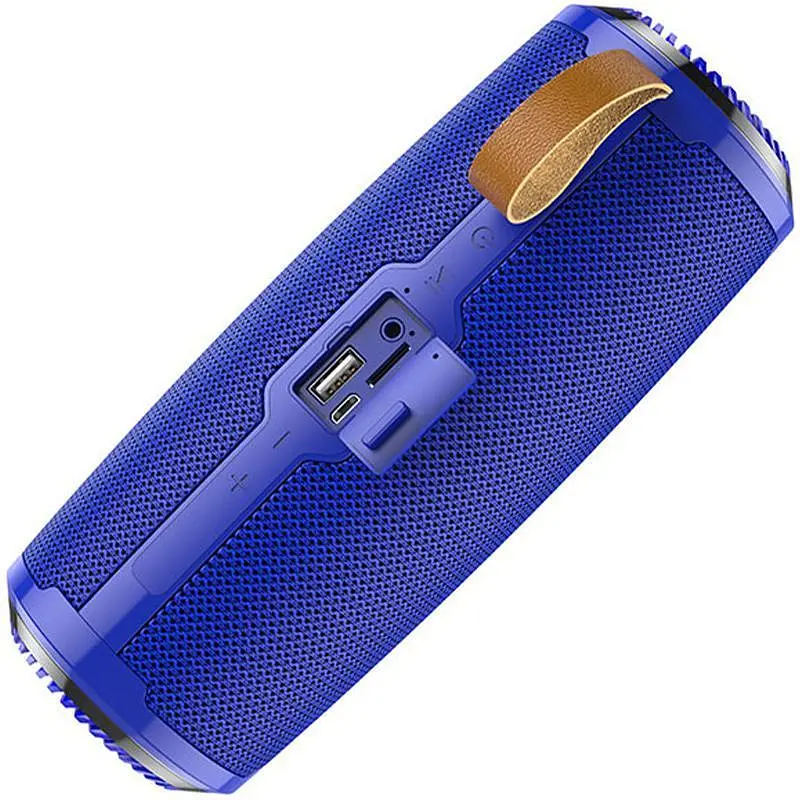 Бездротова Bluetooth колонка Hoco BS38 Cool Freedom Wireless Speaker Blue - фото 5