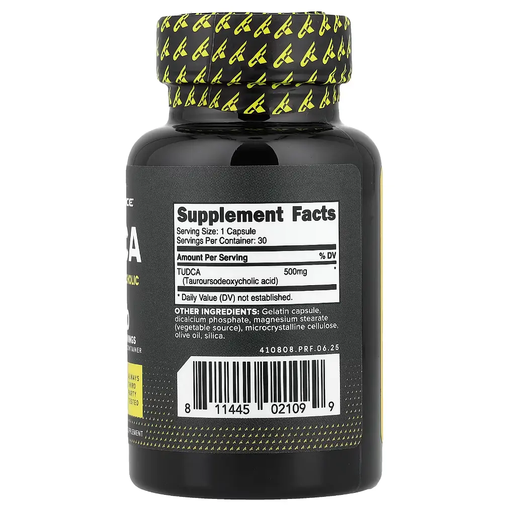 Жовчні кислоти TUDCA 500 mg 30 капсул Primaforce vit0005993 - фото 2