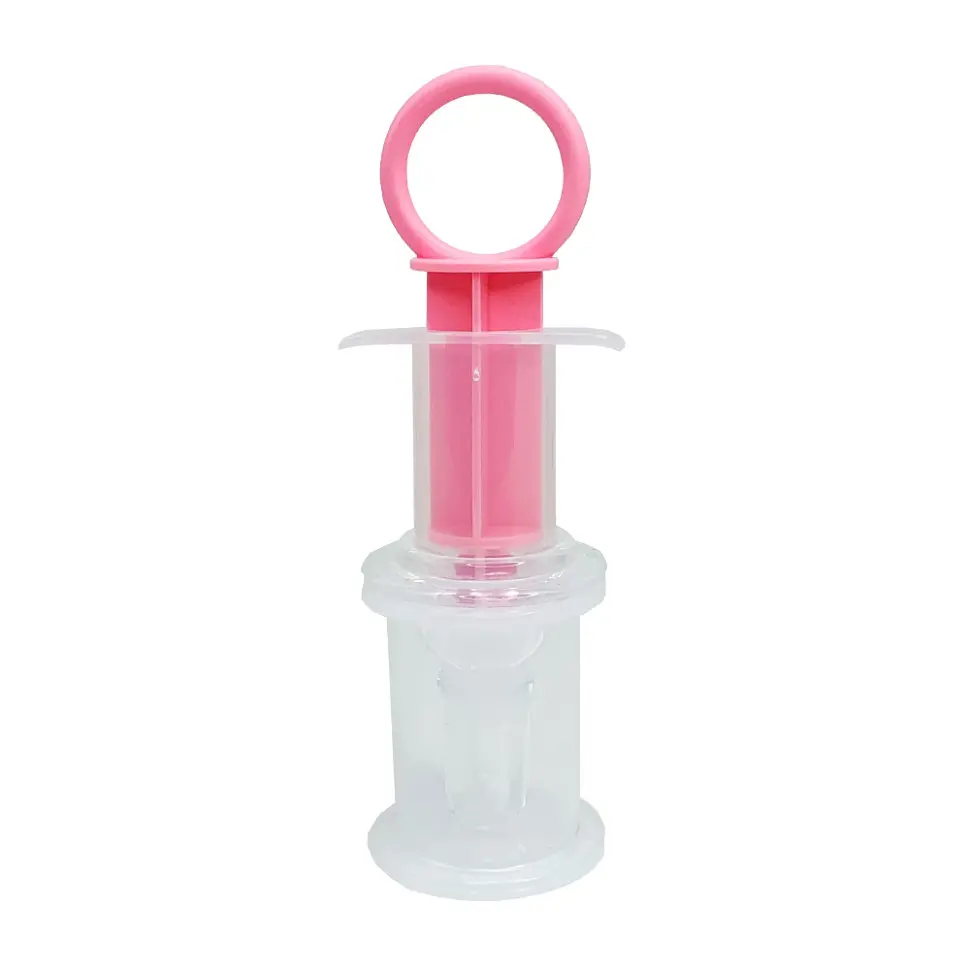 Дитячий шприц-дозатор для ліків Mega Zayka MGZ-0719(Pink) із мірним стаканчиком - фото 2