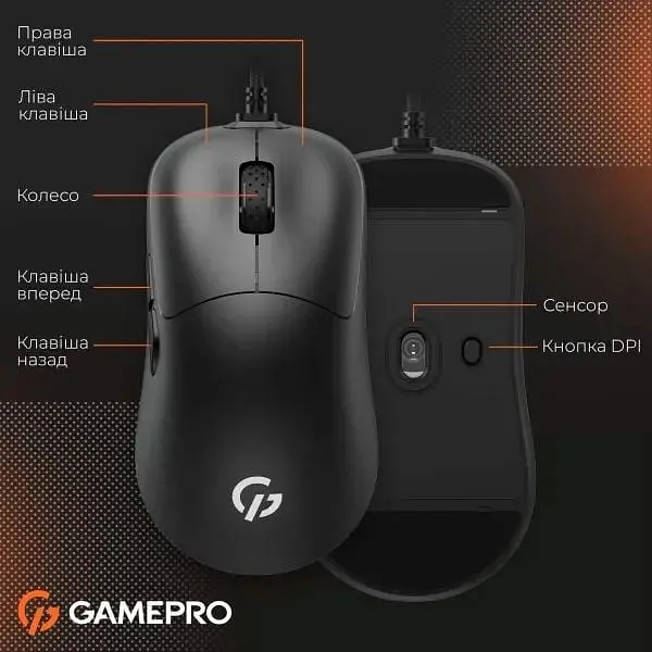 Мышь GamePro GM690B Black [126087] - фото 11