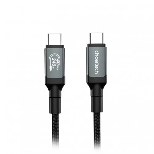 Кабель Choetech Type-C - Type-C, 1.2 м, Black 240 Вт teh0020787 - фото 9