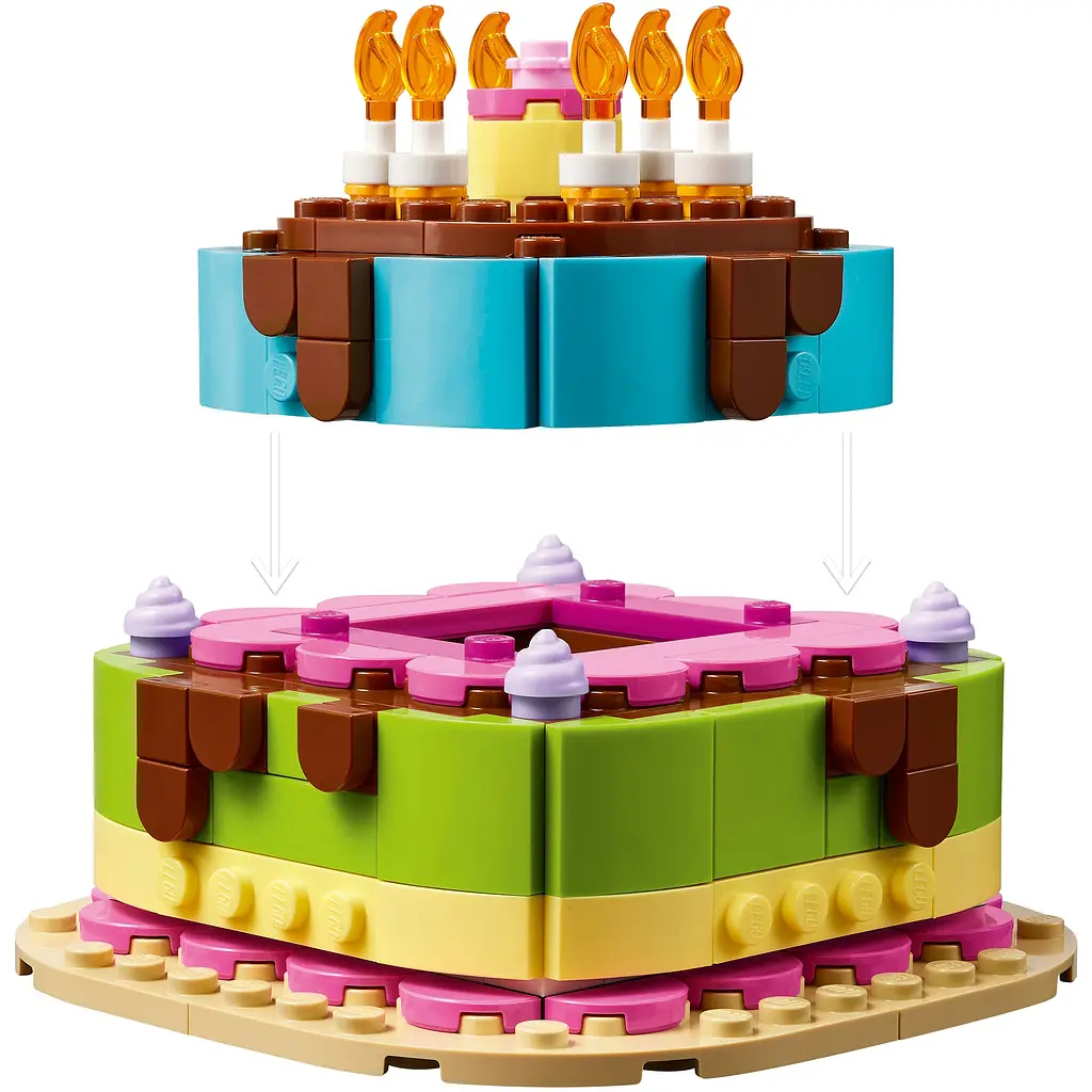 Конструктор LEGO Торт на день народження (40815) - фото 7