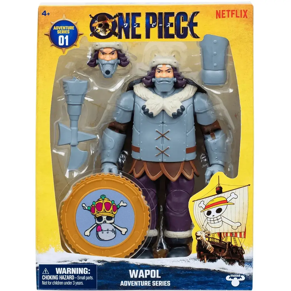 Колекційна фігурка Moose One Piece Wapol з артикуляцією (63316) - фото 3