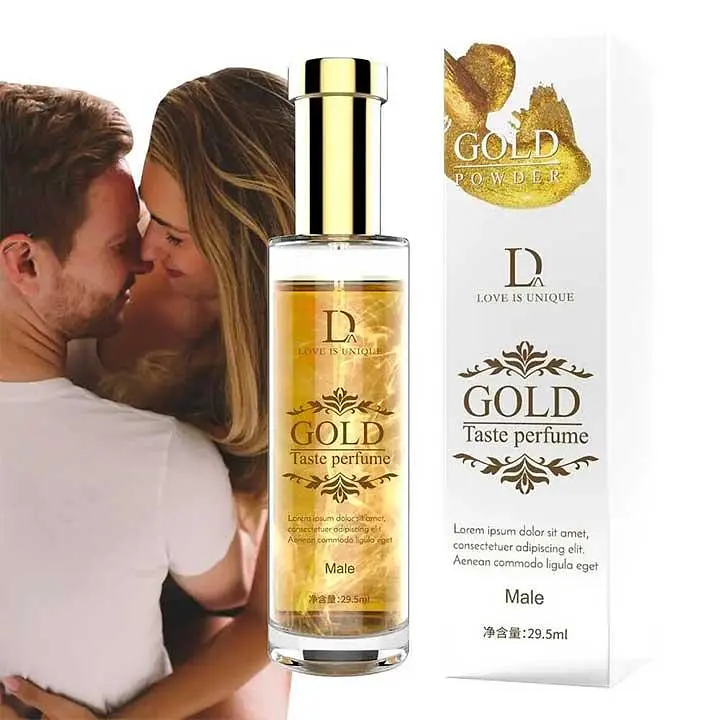 Інтимні парфуми для чоловіків "Gold Powder" з феромонами та золотим порошком 29,5 мл - фото 2