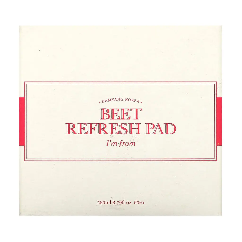 Пади для зневодненої шкіри I'm From Beet Refresh Pad з екстрактом буряка 260 мл - фото 2