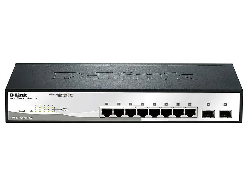 Комутатор D-Link DGS-1210-10