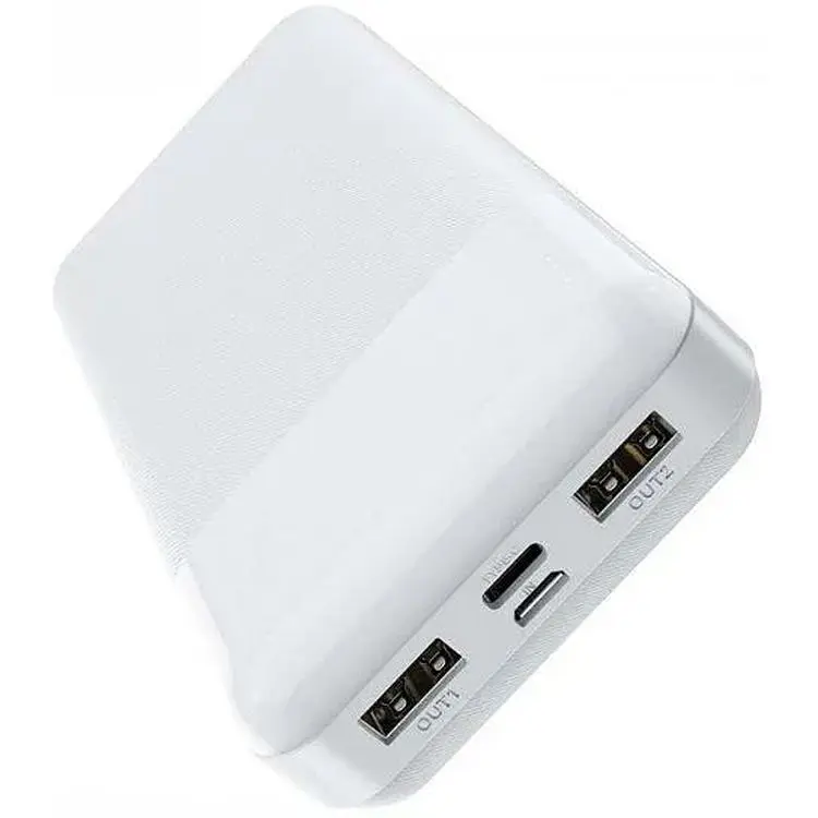 Портативна батарея Hoco J72A Easy travel 20000 mAh/LED White - фото 3