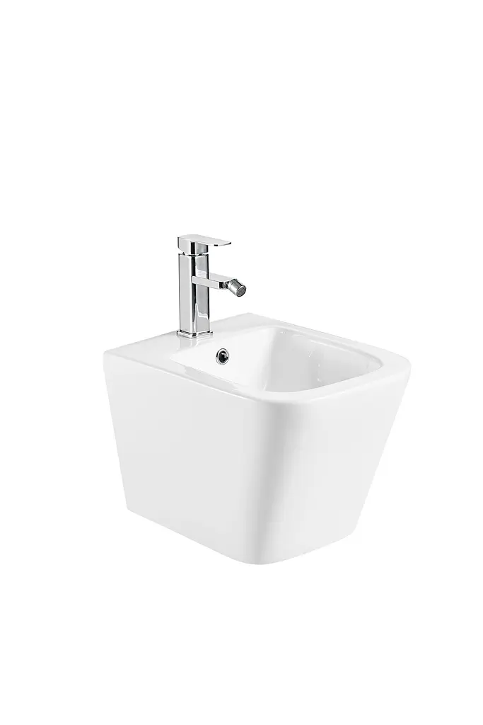 Біде підвісне Mixxus Premium Quadro-0501 485x345x325 мм MP6459, Білий - фото 2