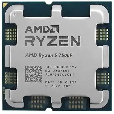Процессор AMD Ryzen 5 7500F sAM5 Tray (100-000000597) - фото 2