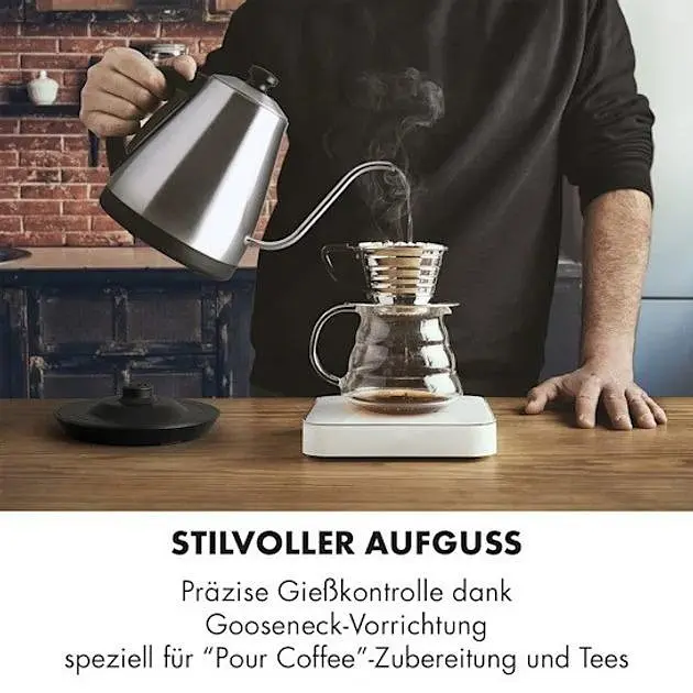 Электрический чайник Klarstein Garcon 2000Вт (10032533) - фото 3