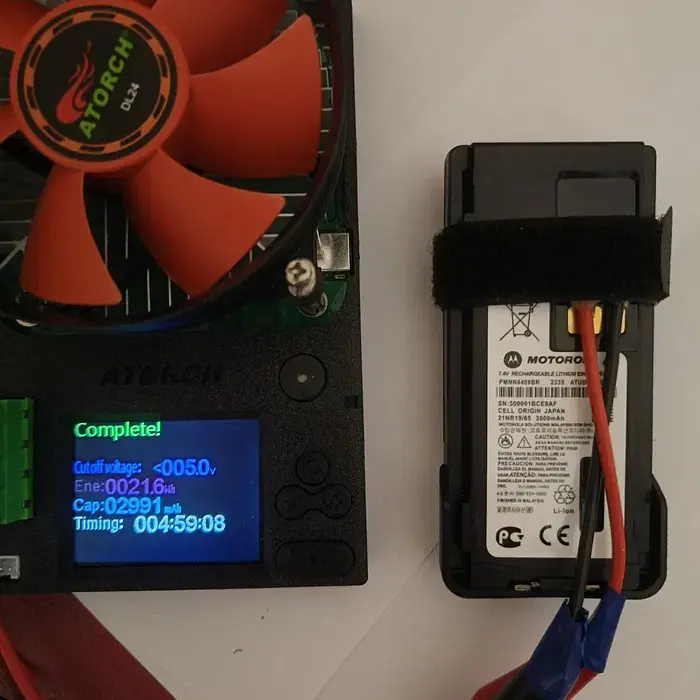 Акумулятор для радіостанції Motorola 4400-4800 PMNN4409BR 3000мАч Type-C - фото 5