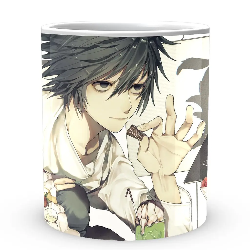 Кухоль GeekLand Death Note L DN 02.11 330 мл білий - фото 2
