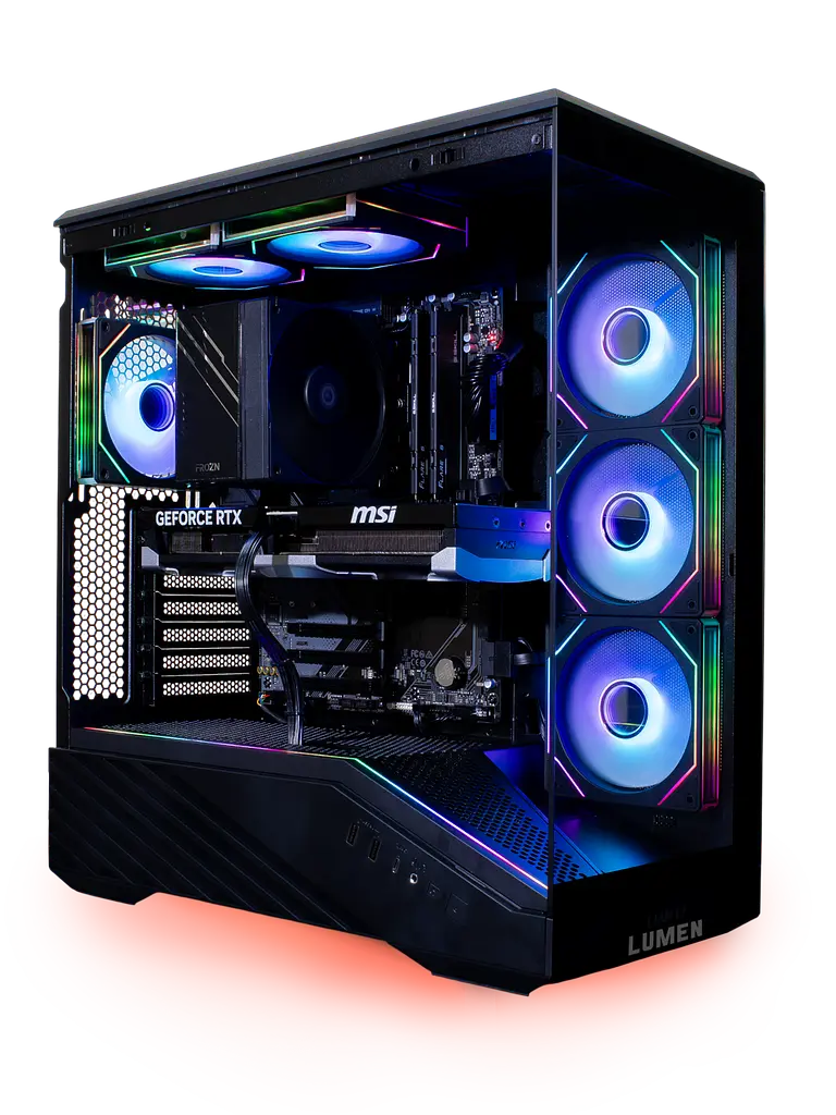 Ігровий ПК Lumen (RTX 5070 12GB / Ryzen 7 7700 / 32GB DDR5 / SSD 512GB)