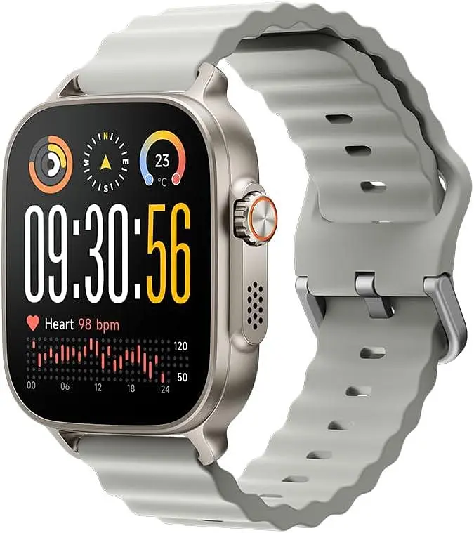 Смарт-годинник Realme watch 5 Titanium Silver | 1.97" AMOLED | 14 днів батарея - фото 6