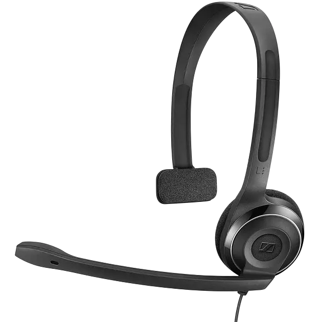 Гарнітура EPOS/Sennheiser PC 7 Mono Black (1000431) - фото 2