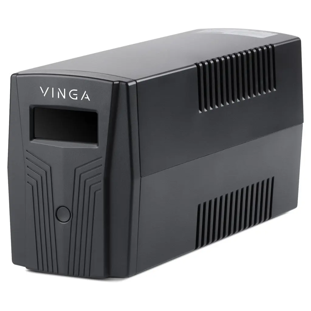 Пристрій безперебійного живлення Vinga LCD 800VA plastic case with USB (VPC-800PU)  - фото 6