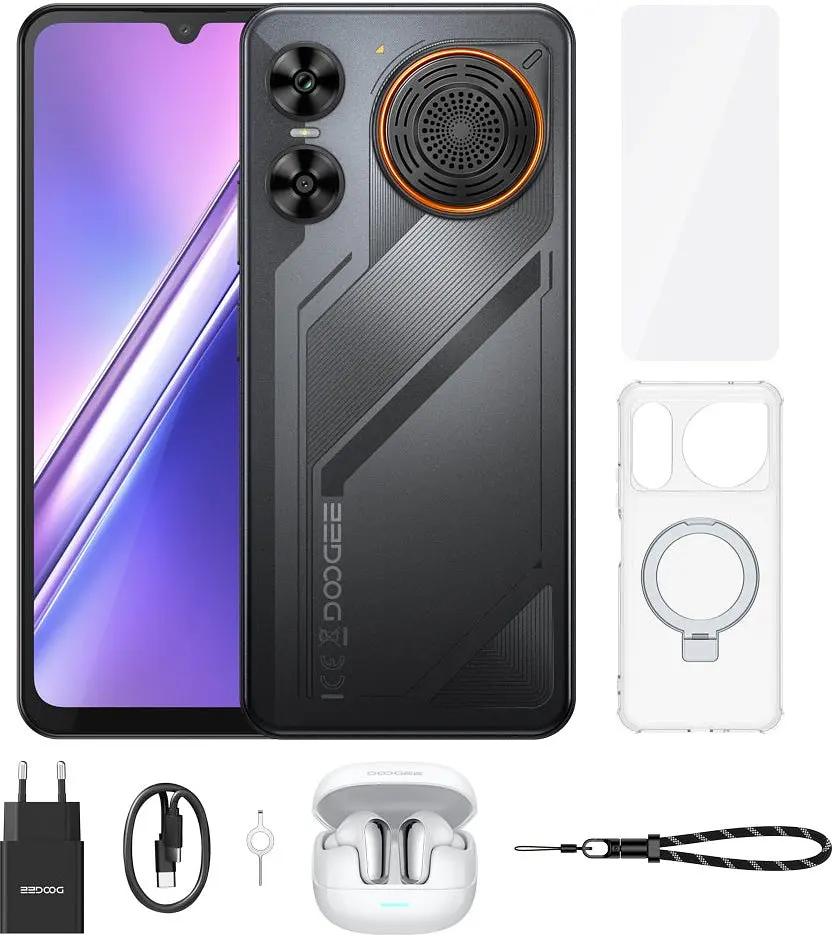 Смартфон Doogee M30 VIP Edition 6/256GB Graphite Black (Global) NFC - фото 2