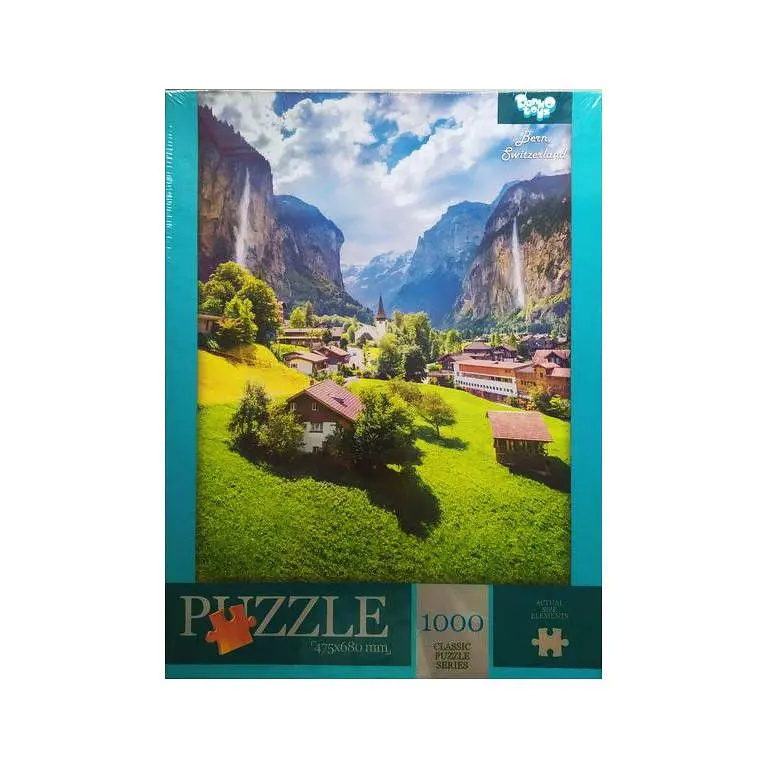 Пазл Danko Toys Берн 1000 ел. Зелений (IP-177-P-1219)