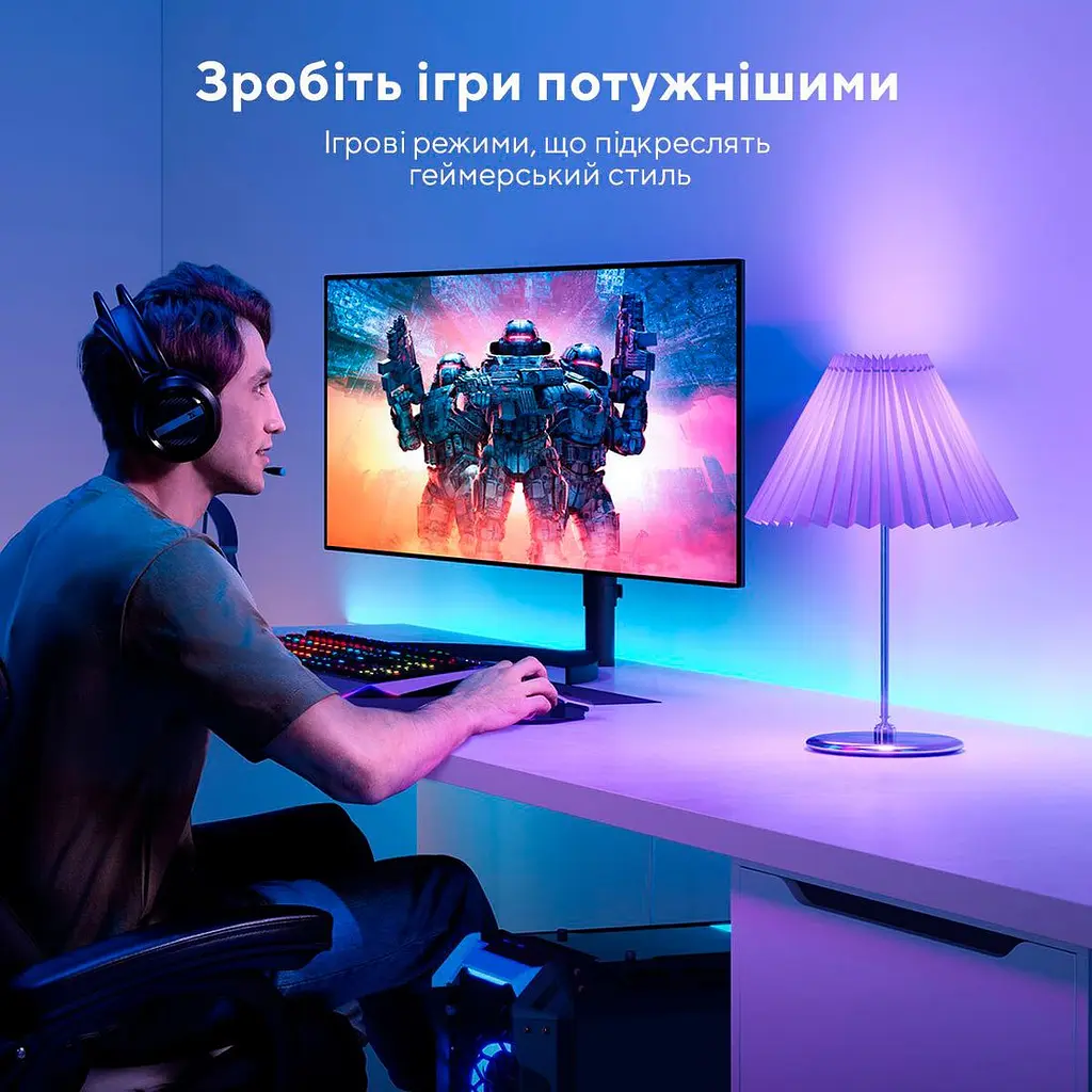 Лампа розумна Govee H6004 E27 9W 800Lm 2700K-6400K RGB WI-FI/Bluetooth біла (H6004CC1) - фото 7