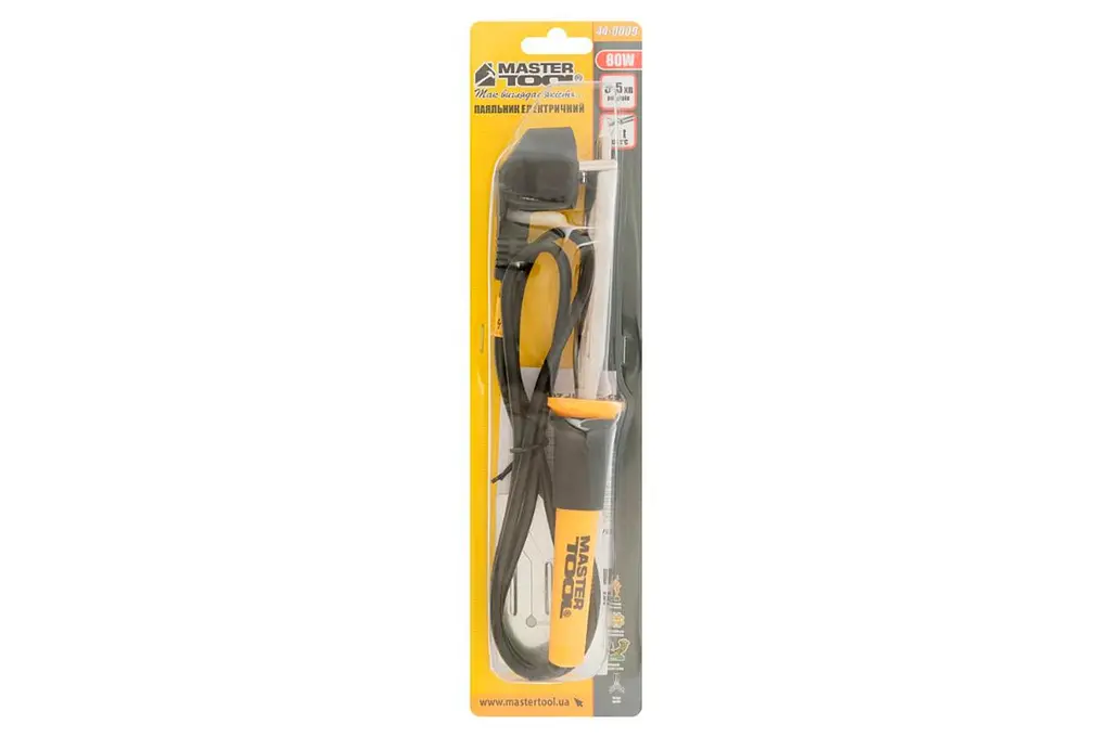 Паяльник контактный электрический Mastertool 80 Вт 44-0009 - фото 3