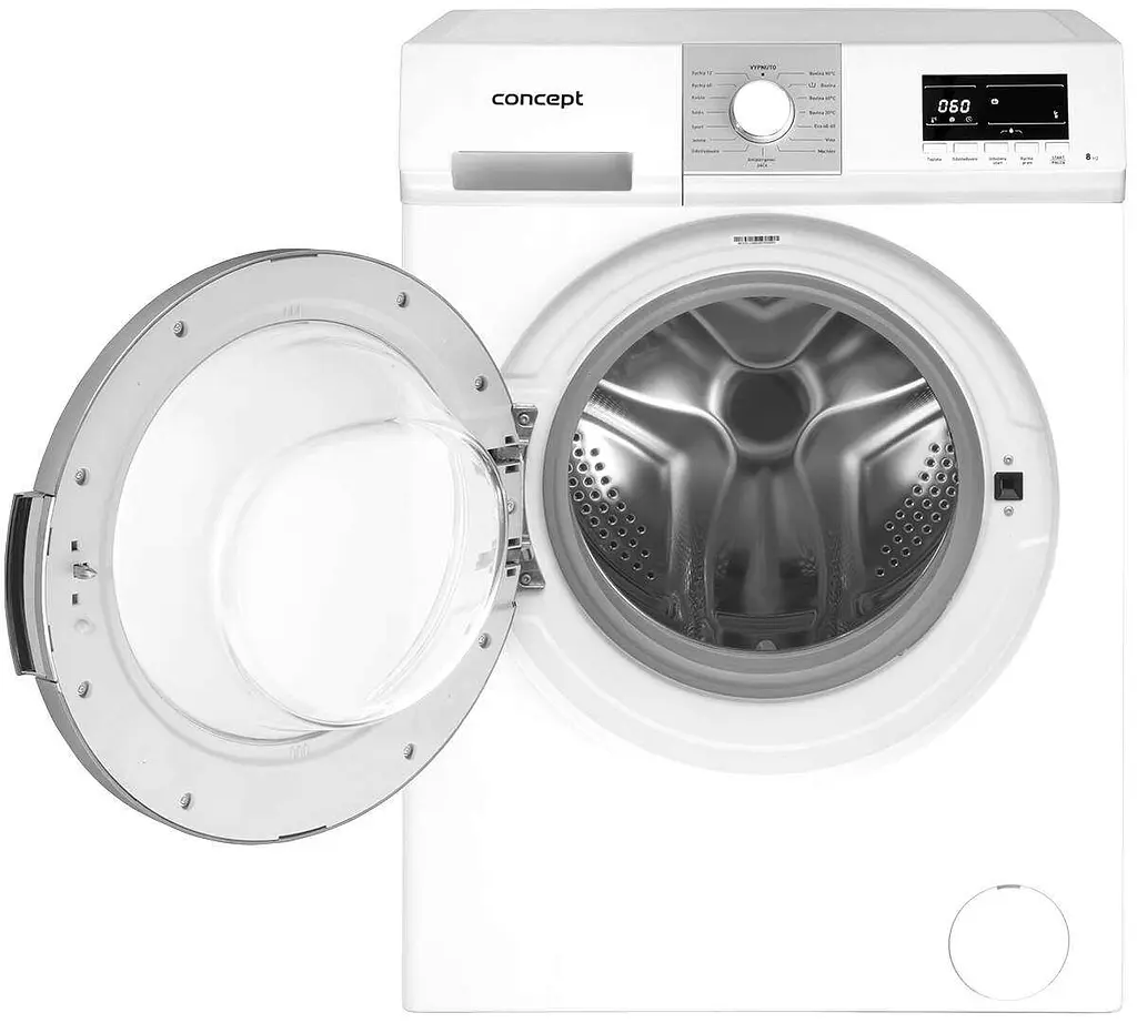 Пральна машина с фронтальним завантаженням 8 kg 1200 об/хв Concept PP6308I - фото 3