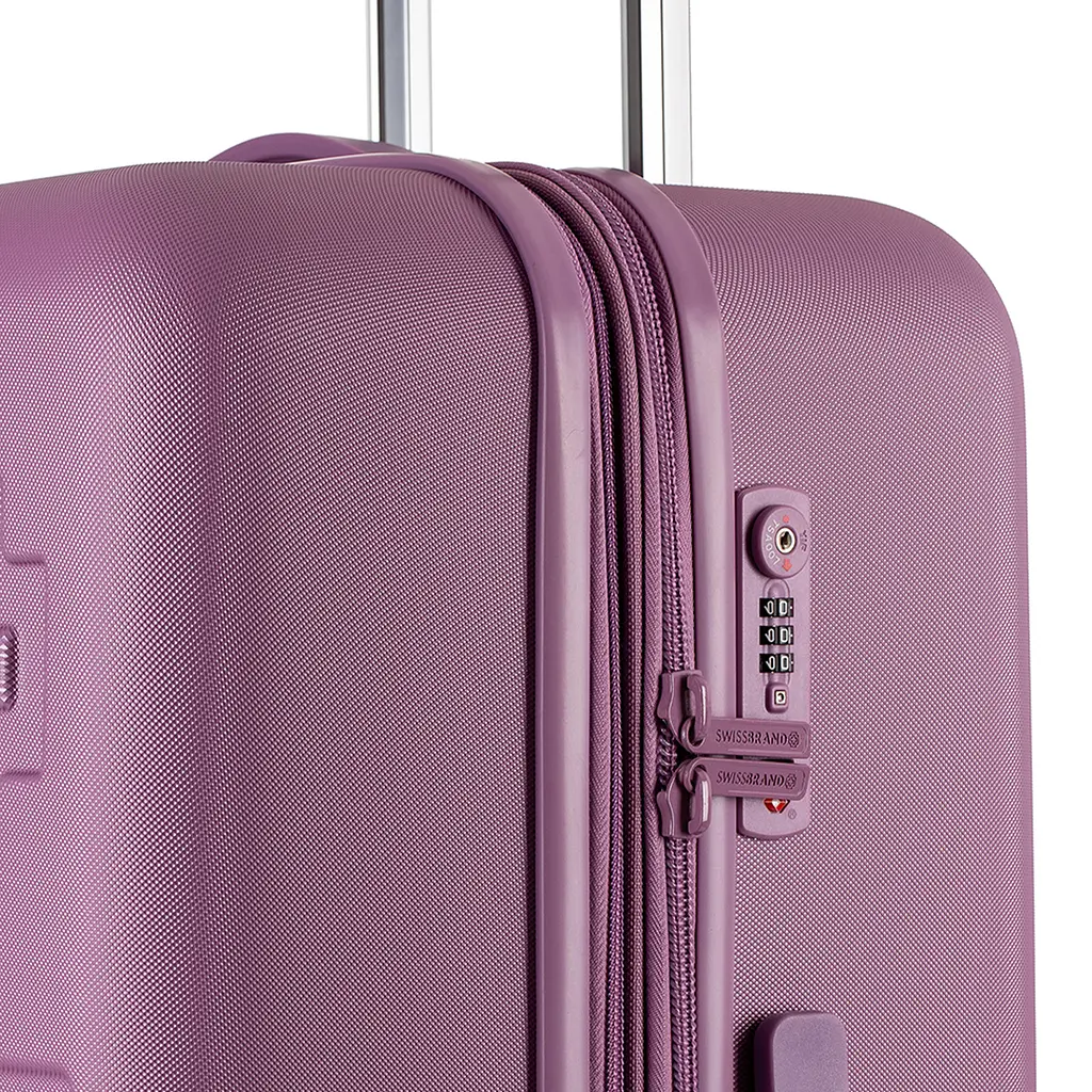 Валіза велика Swissbrand Berlin (L) полікарбонат Violet (SWB_LHBER705L) - фото 4