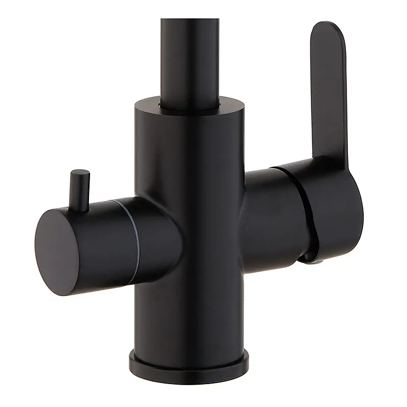 Смеситель для кухни Mixxus DAX-021-G Black MI6078 Черный матовый - фото 2