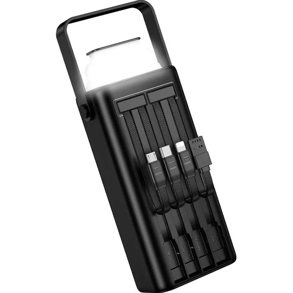 Зовнішній акумулятор Borofone BJ65 30000mAh 22.5W Black [161204] - фото 5