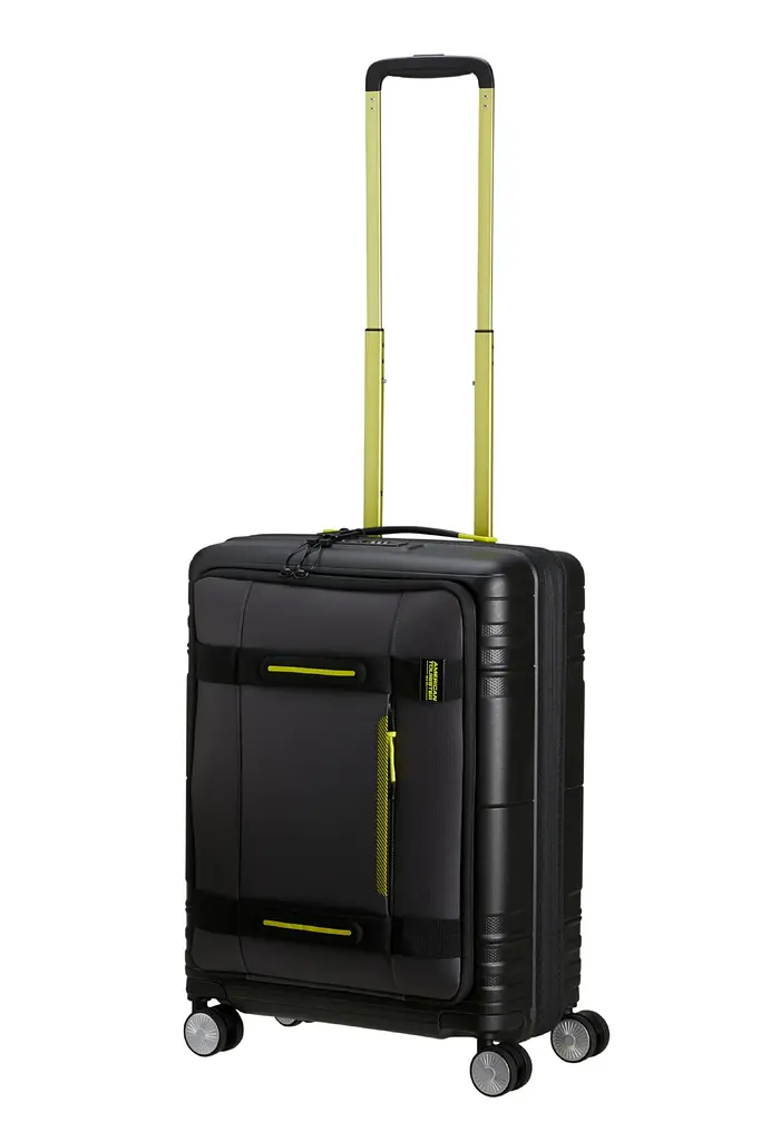 Валіза American Tourister HELLO CABIN BLACK/LIME 55x40x22(25) 55 См MC4*19005 - фото 4