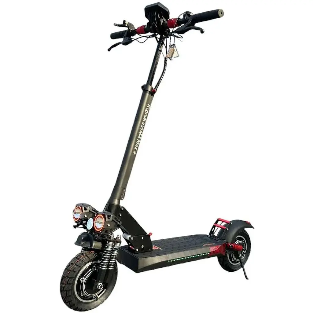 Электросамокат Двухмоторный KugooKirin M4 Max+ Plus| NFC key (2000W, 23Ah) - фото 3