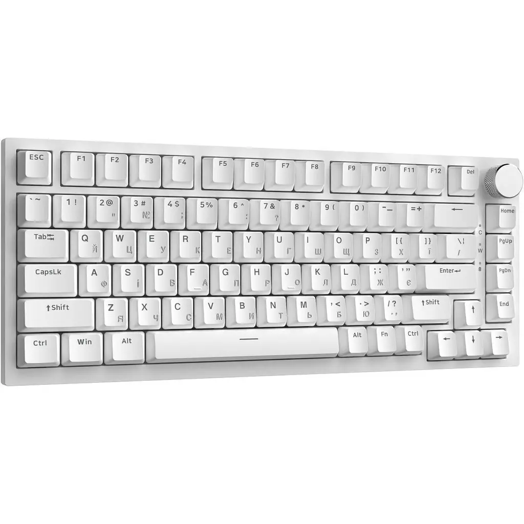 Клавіатура Ajazz AK820 Red Switch White (AK820-R-W) [163666] - фото 4